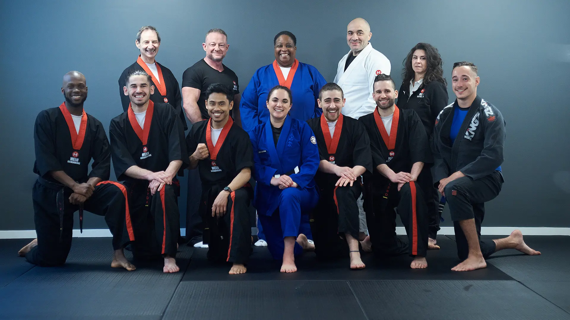 Meiji Martial Arts London Sensie group photo